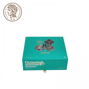 Caixa d'embalatge de conjunt de cosmètics personalitzats CMYK de luxe