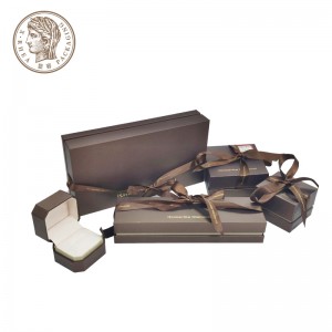 Wholesale Customized Eco Friendly Custom Printed Luxury Jewelry Set Gift Box