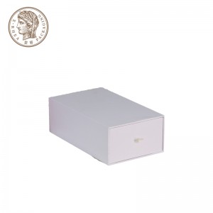 Cutii de ambalaj de ciocolată din carton dur cu sertar personalizate de sus, cutii cadou de lux laminare mată