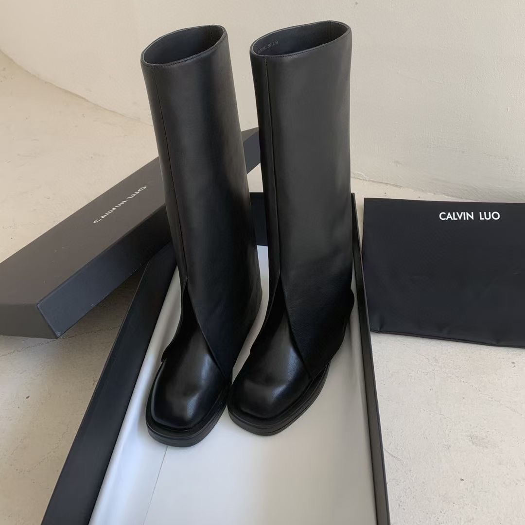 Manufacturer of China Designer brand Boot calvinluo boots