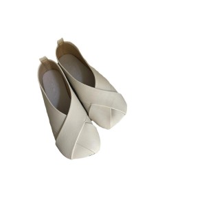 Nouveauté printemps 2024 : chaussures de soirée Mary Jane de style français avec bout carré