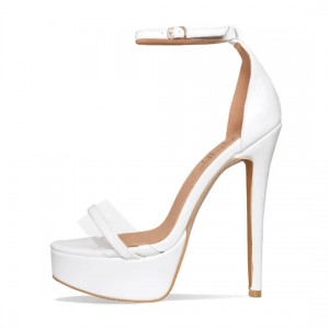 Good User Reputation for Bridal Sandals Heels -
 Polka Dot Open Toe Wood Heel Wedge Sandals custom interesting women shoes – Xinzi Rain