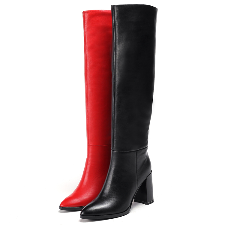 High Heel women boots Over the Knee also leather and colors costom service provided