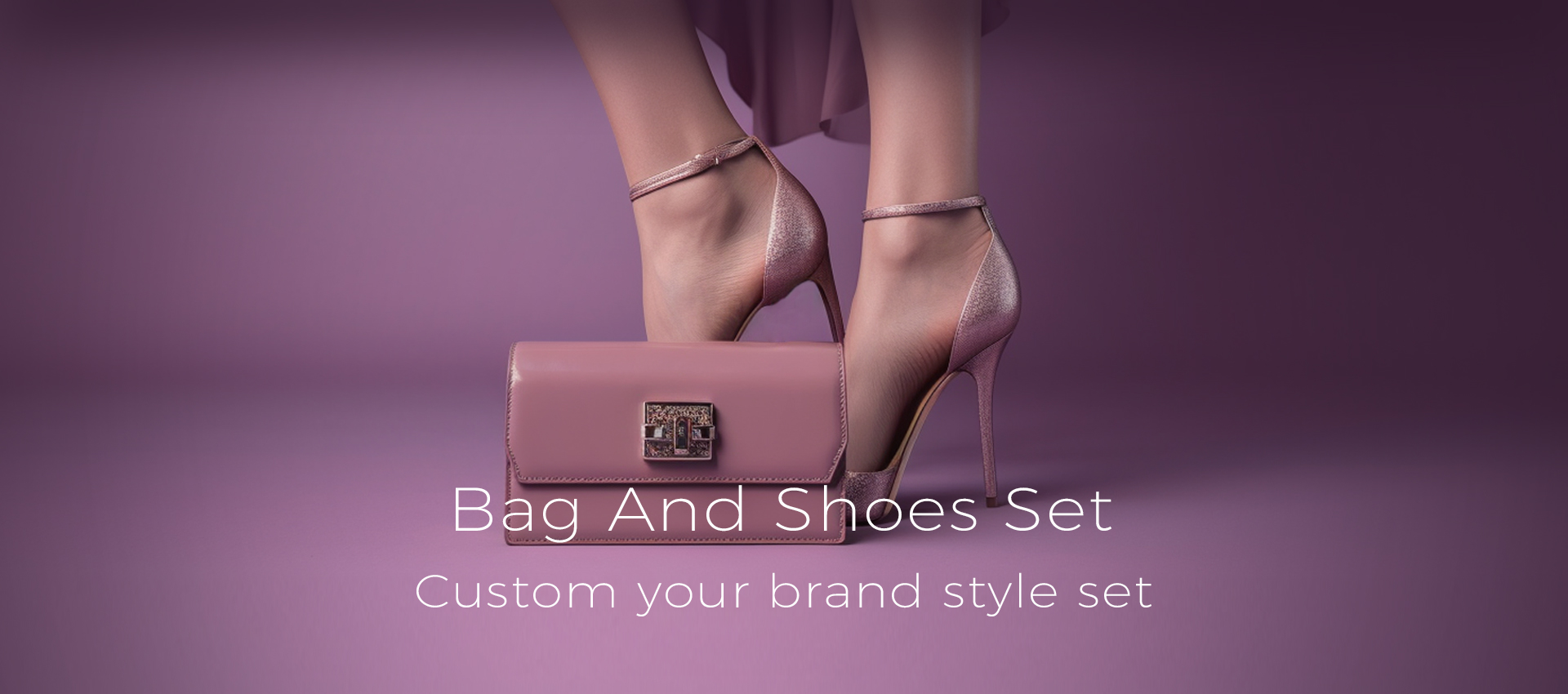 XINZIRAIN custom shoe and bag set