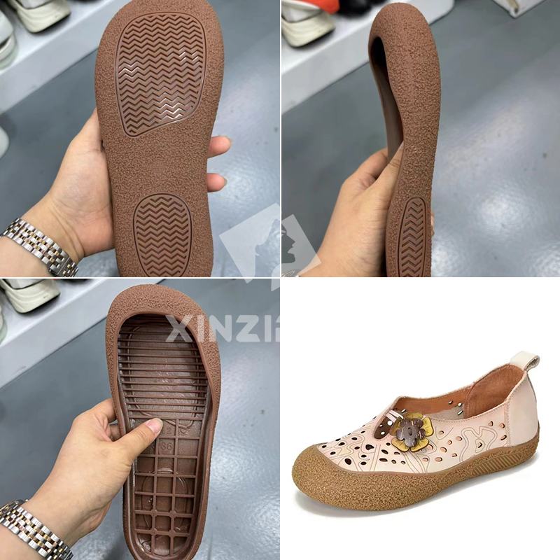 2024 Trendige Gummisohlenform für flache Schuhe: Komfort und Haltbarkeit kombiniert