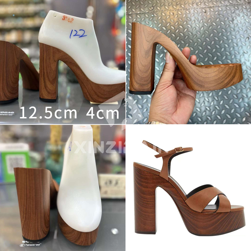 YSL Style Waterproof Platform Mold for PU Water Transfer Wooden Sandals