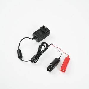 UL PSE CE KC SAA UKCA 12 V, 1 A, Uszczelniony adapter ładowarki akumulatora
