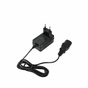 Europe plug charger 12.6V 1.8A lithium ion battery charger adapter