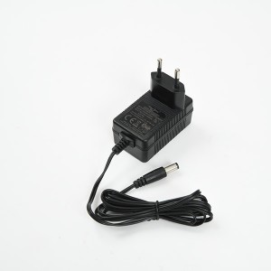 America Europe wall plug Medical 12.6V 0.5A li-ion battery charger adapter