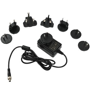 48V 0.4A 0.5A wall mount interchangeable plug switching power supply adapter