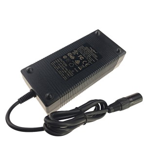 48V lithium battery 54.6V 3A 3.5A 4A charger adapter
