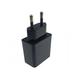 5V Mobile USB charger adapter Europe Wall plug CE GS