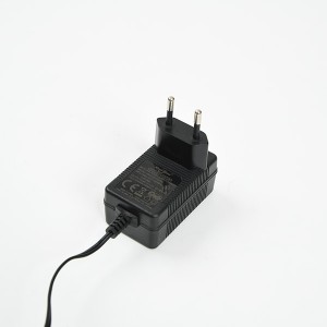 Europe 2 prong 7.4V lithium battery 8.4V 1A li-ion charger adapter