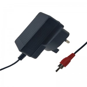 United Kingdom 3pin plug 18W AC DC switching power supply adapter