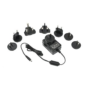 Multi interchangeable ac plug 30W power adapters