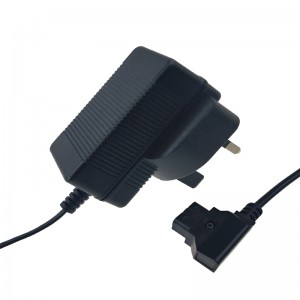 United Kingdom wall plug 18W AC battery chargers