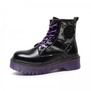 Dr martens platform boots Jadaon 1460 purple sole