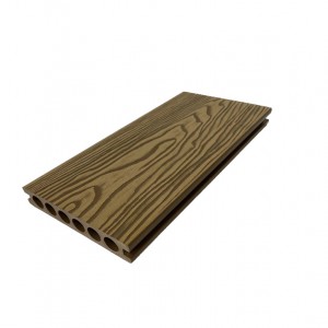 Waterproof Garden Decking Design Wooden Flooring Outdoor Composite Decking  副本