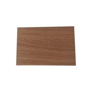 Shuiqu gluosnio spalva 100 * 50 mm lauko trijų skylių kvadratinė mediena Wpc dekoratyvinės lubos