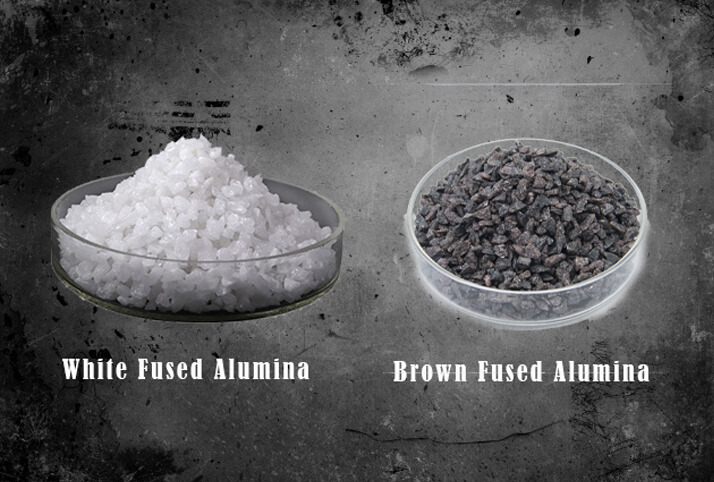 The difference between white fused alumina and brown fused alumina
