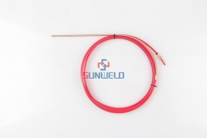 MIG PTFE/Brass Combined Red Liner XL126.M004 para sa Binzel MIG Welding Torch
