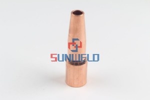 China wholesale S100 - MIG Nozzle Fixed Tapered 3/8” 9.5mm XLKP23T-37 for Lincoln  MIG Welding Torch Magnum 300 – Xinlian