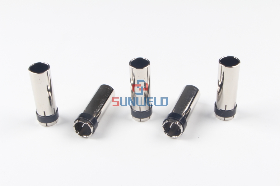 2021 Good Quality Tweco Spraymaster 450 Parts - MIG Gas Nozzle Cylindrical φ17*63.5 XL145.0047 for Binzel MIG Welding Torch 24KD – Xinlian