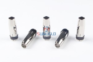 MIG Gas Nozzle Conical φ12.5*63.5 XL145.0080 for Binzel MIG Welding Torch 24KD