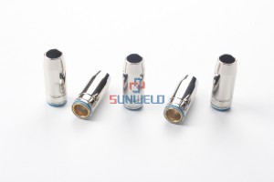 MIG Gas Nozzle Conical φ15*57 XL145.0076 for Binzel MIG Welding Torch 25AK