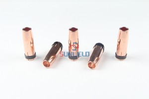 MIG Gas Nozzle Conical φ16*76 XL145.0085 for Binzel MIG Welding Torch 26KD/501D