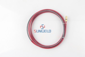 MIG Guide spiral liner insulated; 1.9/5.5; red; wireφ1.0-1.2 XL124.D113 for Binzel MIG Welding Torch