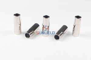 MIG Gas Nozzle Conical φ18*72 XL145.D021 untuk Binzel MIG Welding Torch A305/AT305/A355/AT355/