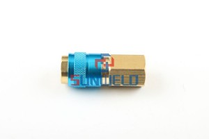 FA3082 Quick Connector 1/4G Blue Internal Thread