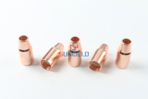 MIG Nozzleφ15*60 OD:28m XLW011472 for MIG welding torch GX403G/GX405G/GX403W/GX405W