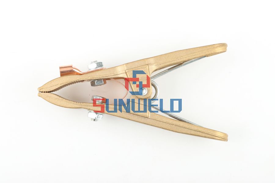 10  ''A'' Style Copper Ground Clamp 500A