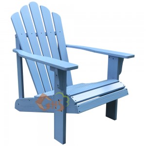 Garden Leisure Outdoor Wooden Painted Lounge Beach Chair