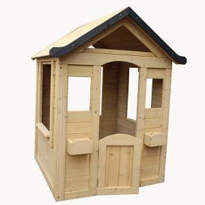 Backyard Timber simples Childrens exterior Playhouse