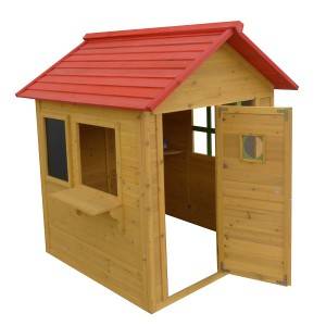 Wooden Outdoor Simple Cubby House Lodge