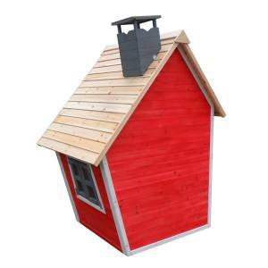 Chimney Playhouse Children Cubby Outdoor Playhouse