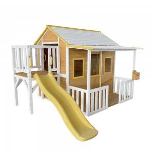 Role Play Kids Cubby Wooden House