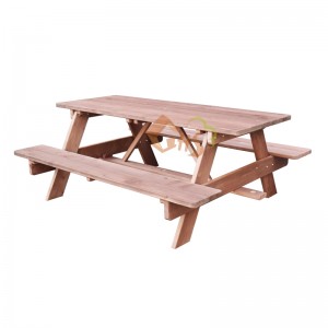Patio outdoor wooden garden Adult Picnic Table