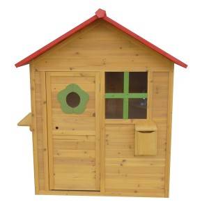 Wooden Awyr Agored Syml House Cubby Lodge