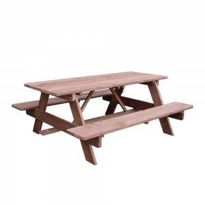Felnőtt Fa Összecsukható piknik asztal