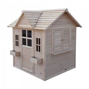 Children Game Play House Set Wood