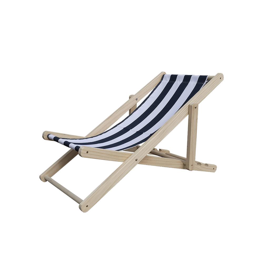 China Gold Supplier for 2 Layer Cat Cage - Wood Outdoor Children Deck Chair – GHS