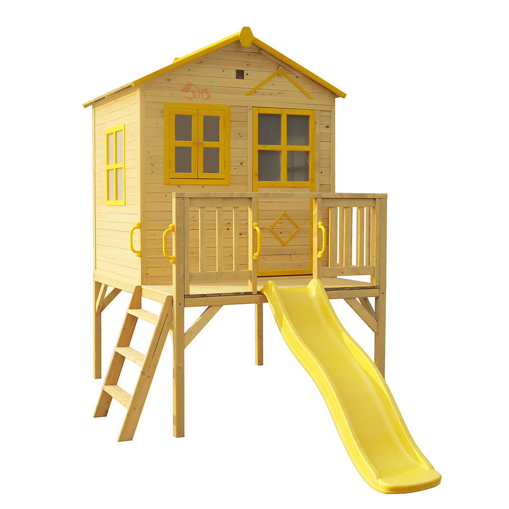Factory made hot-sale Dog Plastic Kennel - C309 Kids Outdoor Wooden Play House Manufaturer – GHS