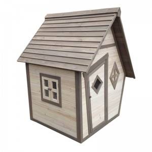 Simple and Small Cubby House Wooden Kids Playhouse