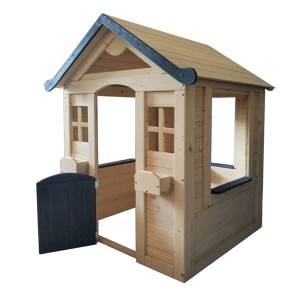 Backyard дървен материал Прости Детска Открит Playhouse