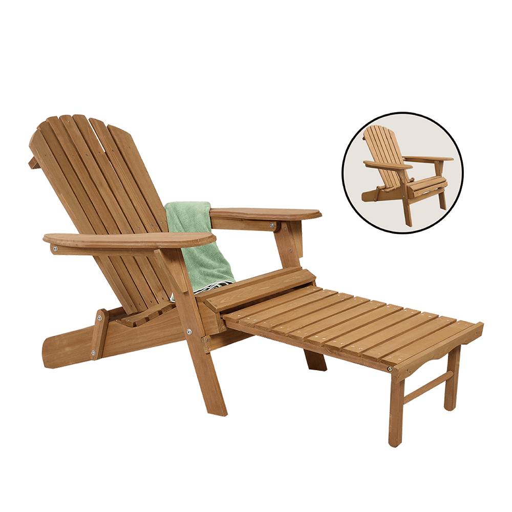 Original Factory Kid Swing Pod - T083 Folding Wood Outdoor Adirondack Chair – GHS