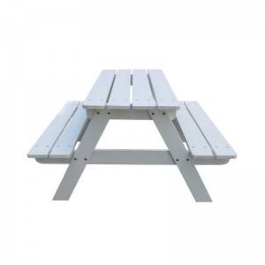 Wooden Kids Table Outdoor Wooden Picnic Table  with Bench